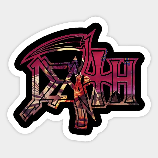 Color death Sticker by LSDFILM